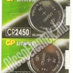GP CR2450 3V-OS LITHIUM GOMBELEM